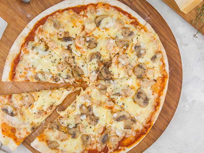 Mushroom Pizza