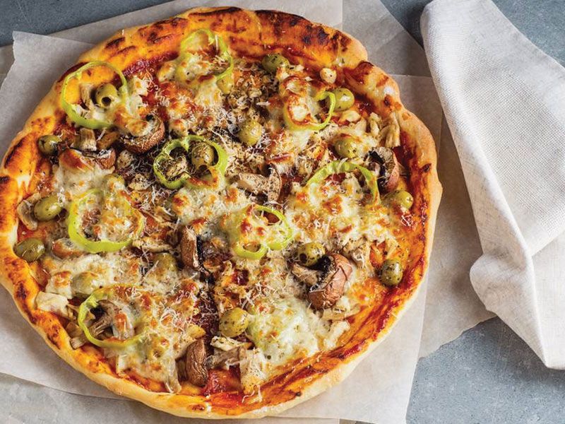 Mushroom Pizza