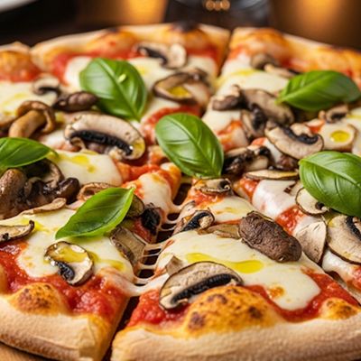 Mushroom Pizza Italian