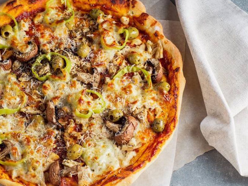Mushroom Pizza