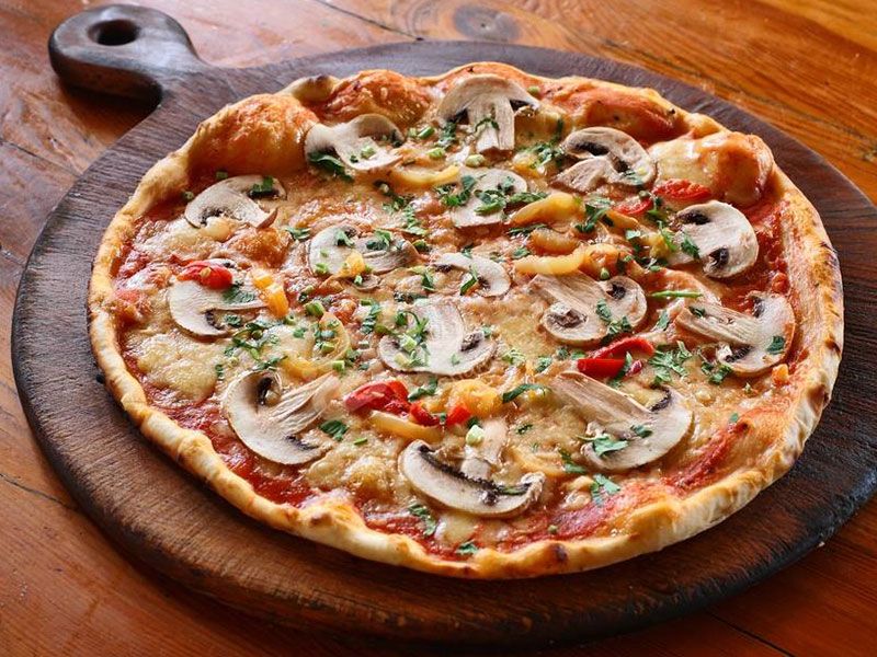 Mushroom Pizza