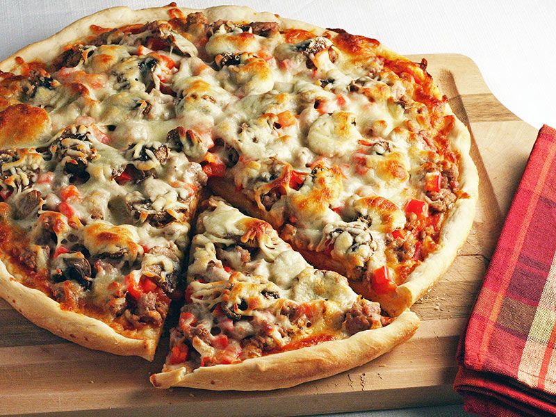 Mushroom Pizza