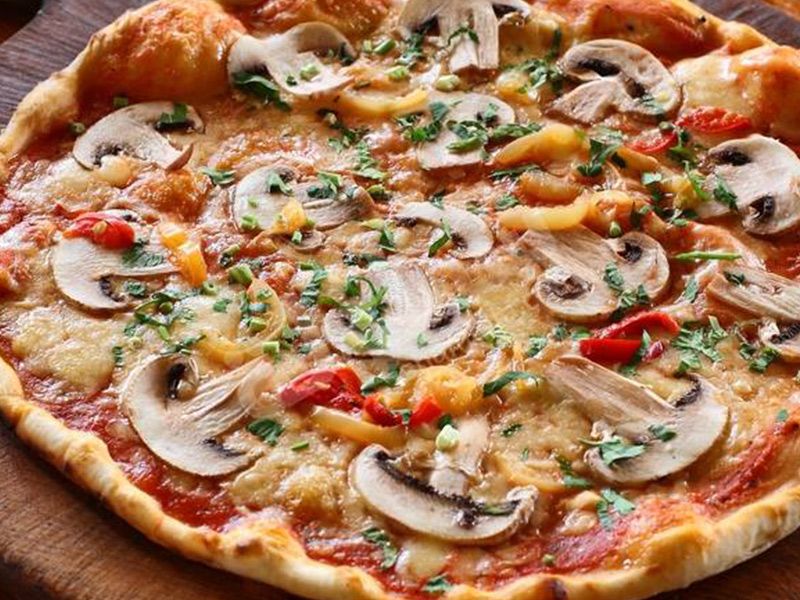 Mushroom Pizza
