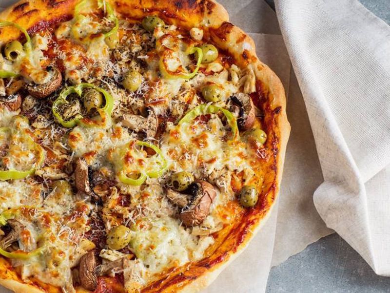 Mushroom Pizza