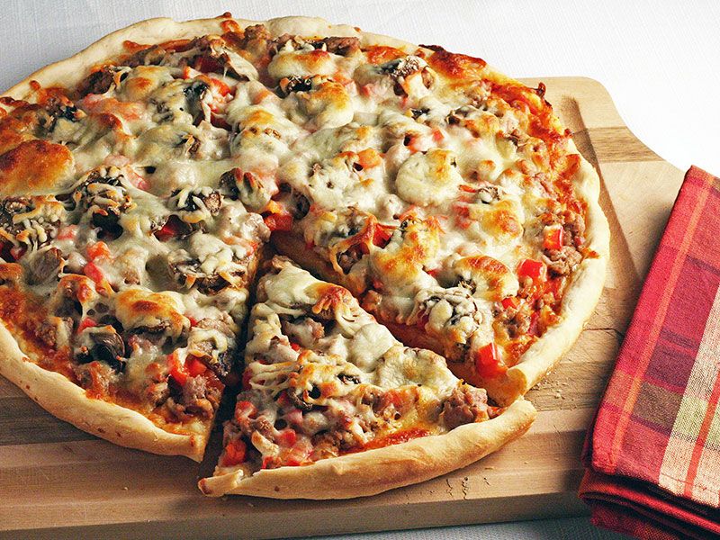 Mushroom Pizza
