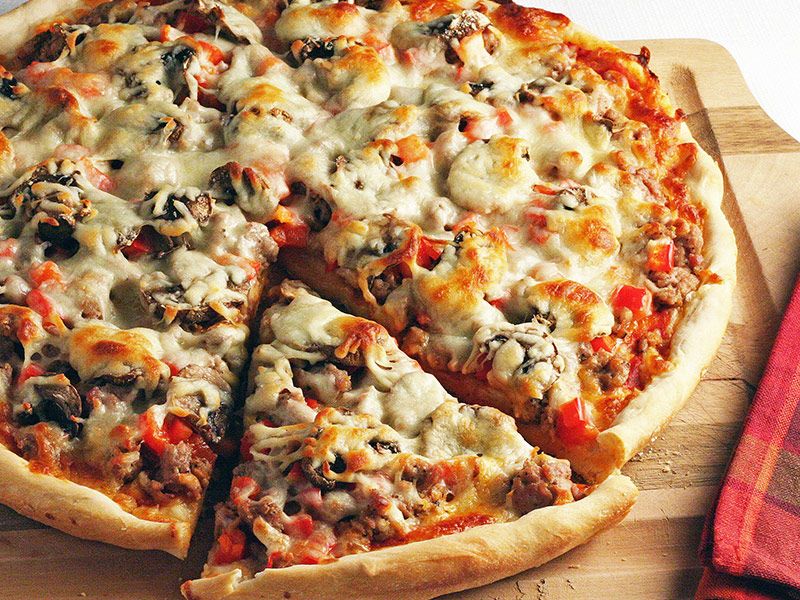 Mushroom Pizza