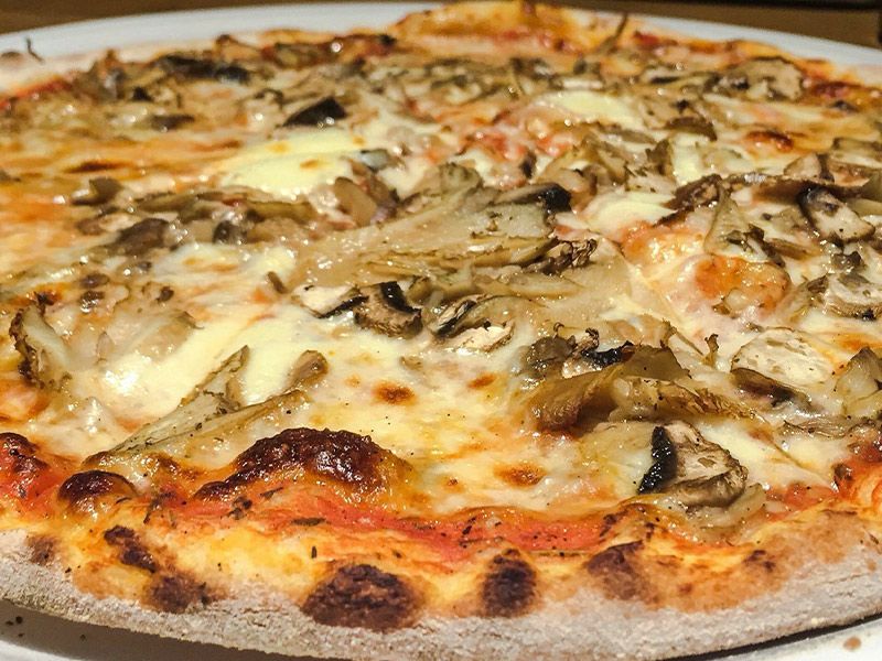 Italian Mushroom Pizza
