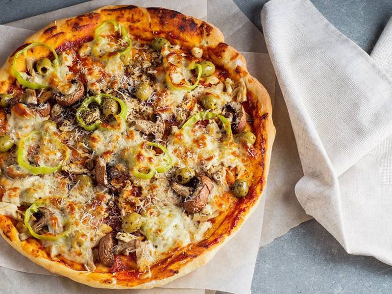 Mushroom Pizza