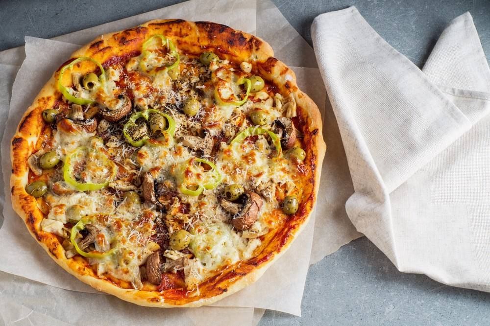 Mushroom Pizza