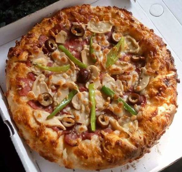 Mushroom Pizza