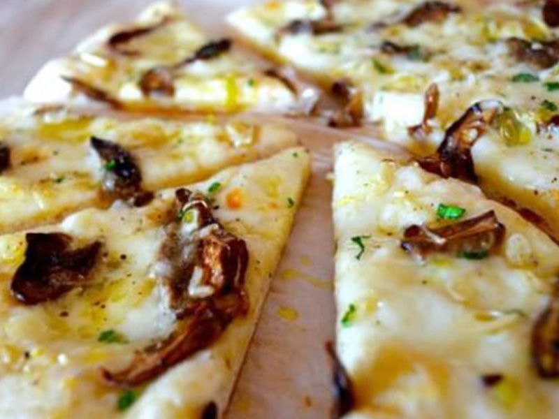 Italian Mushroom Pizza