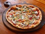 Mushroom Eastern Pizza