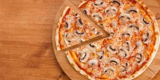 Mushroom With Mix Cheese Pizza