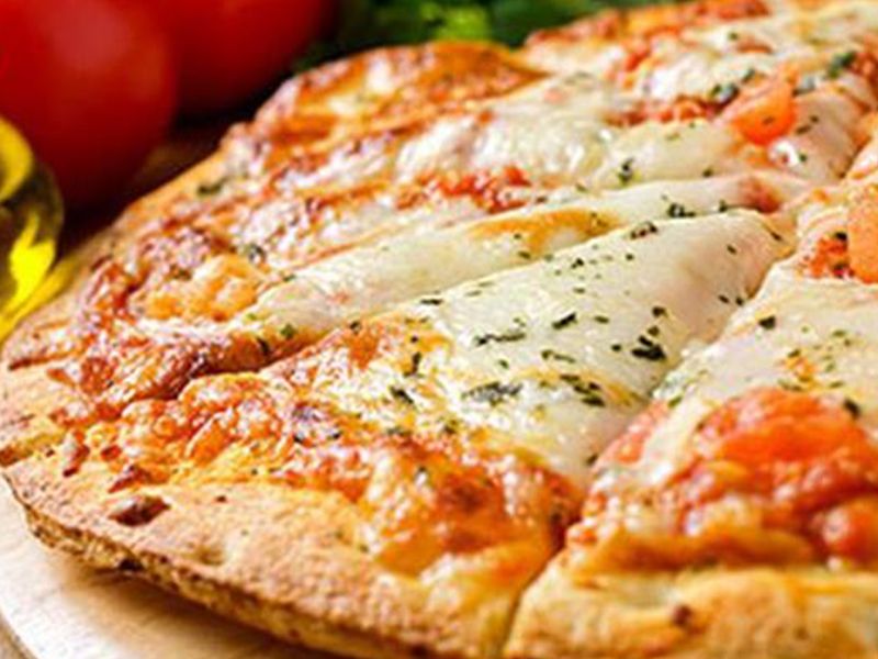 large mix cheese pizza