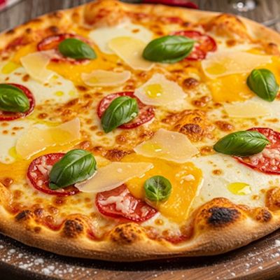 Mixed Cheese Pizza Italian
