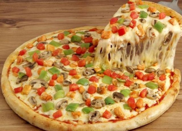 mix chicken pizza