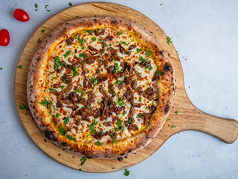 Minced Meat Pizza
