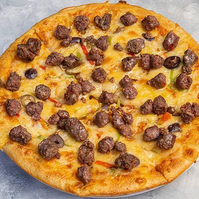 Italian Mix Cheese Sausage Pizza