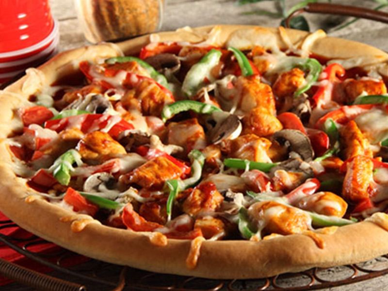 Spicy Mexican Chicken Pizza