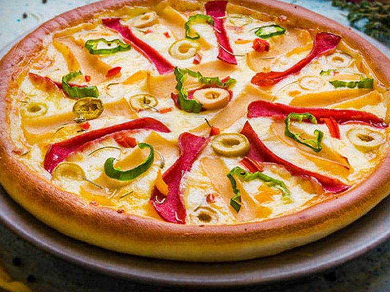 Mix Smoked Pizza