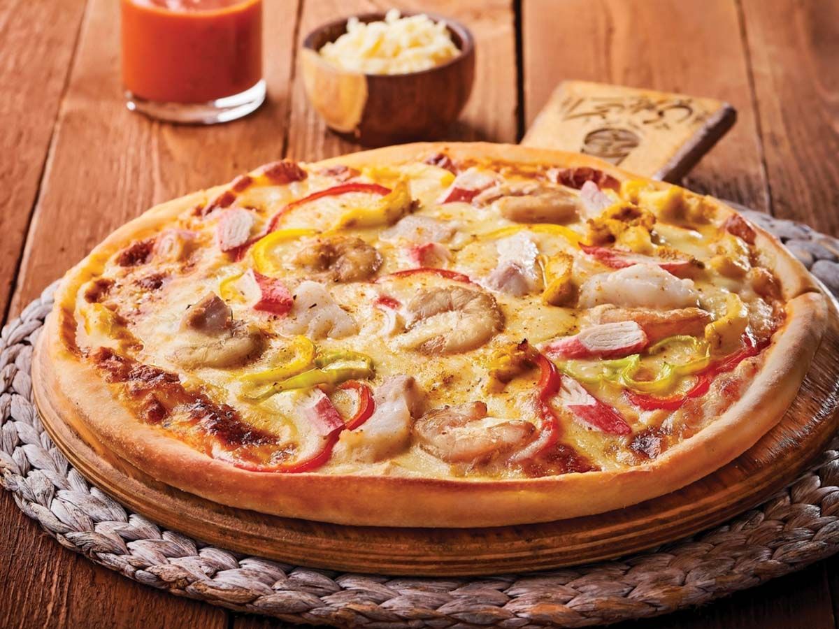 Mix chicken Pizza