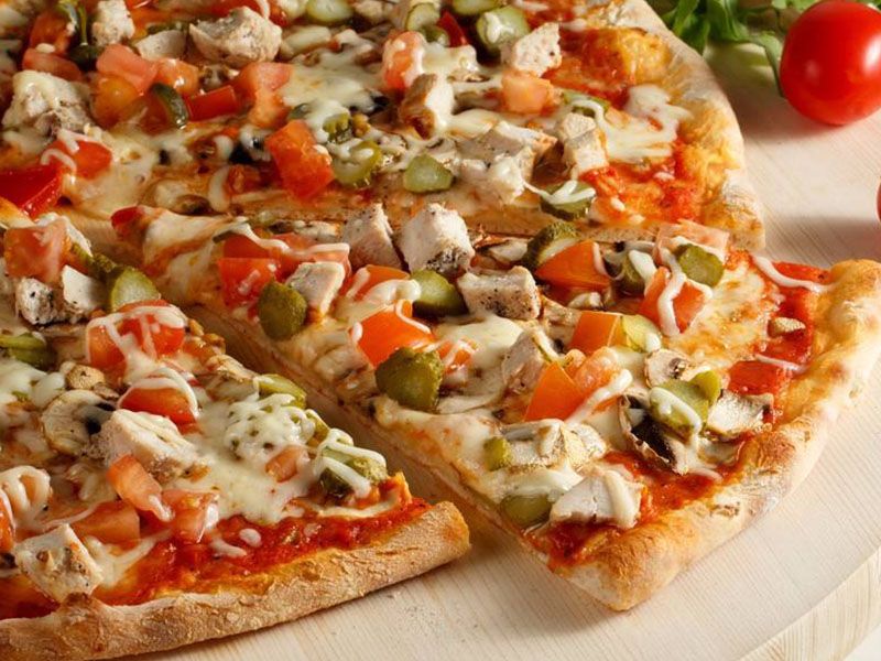 Mix Chicken Pizza