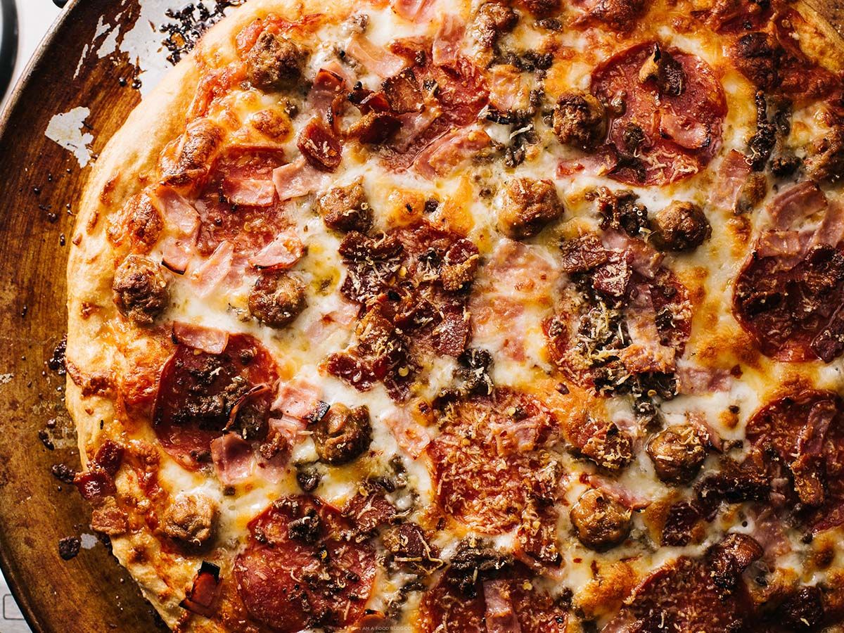 mix Meat pizza