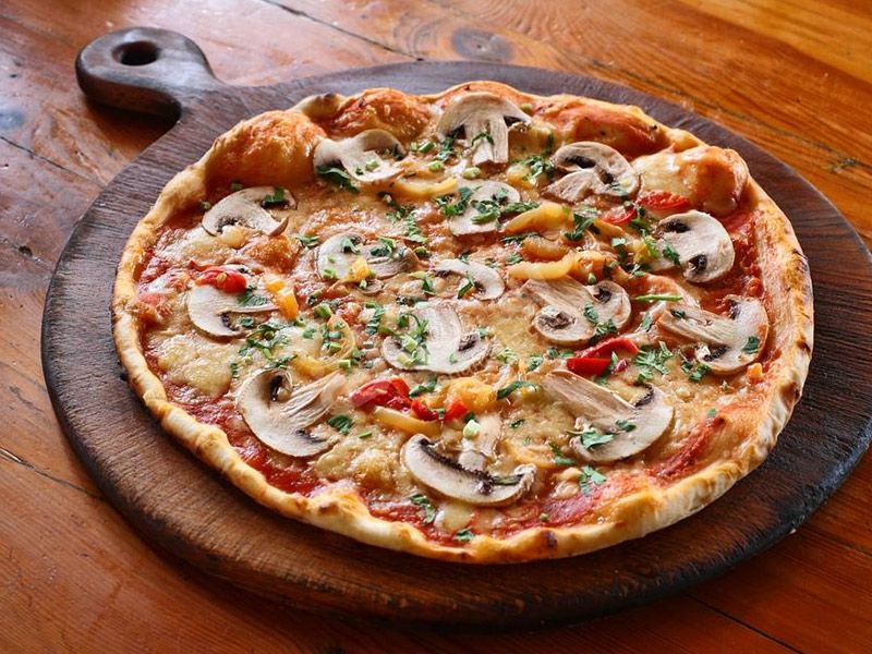 Mexicano Mushroom Italian Pizza