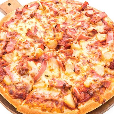 Italian Hawaii pizza