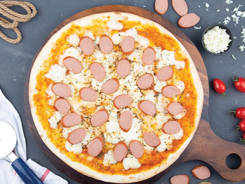 Hot Dog Pizza