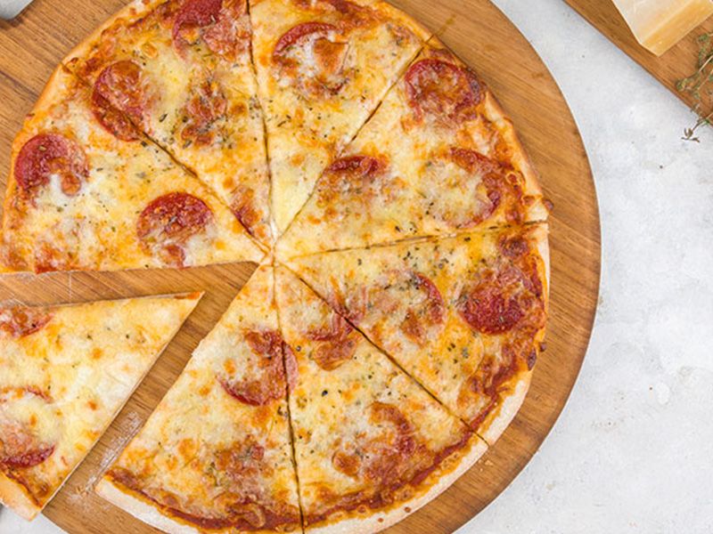 Large Hot Dog Pizza