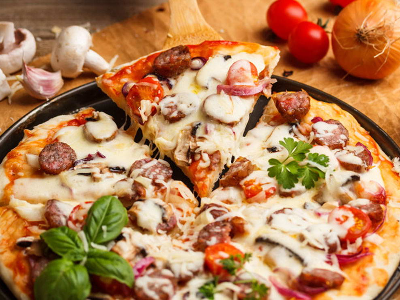 Hot Dog Pizza