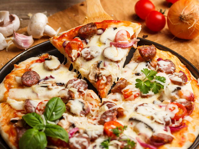 Hot Dog Italian Pizza
