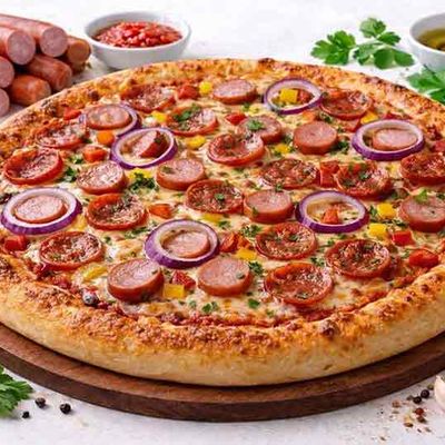 Hot Dog Pizza