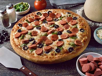 Hot Dog Pizza