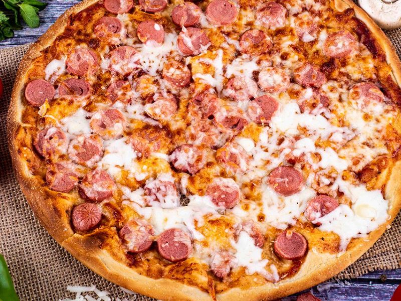 Hot Dog Pizza
