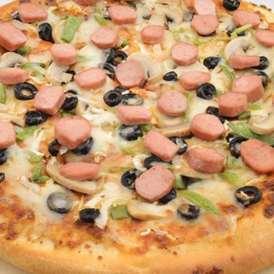 Hot Dog Pizza