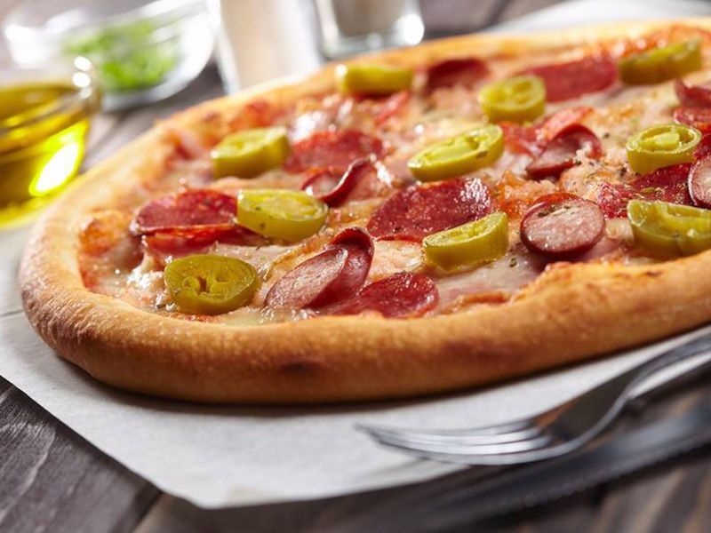 Hot Dog Italian Pizza