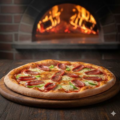 Hot Dog Italian Pizza