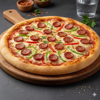 Hot Dog Oriental Pizza
