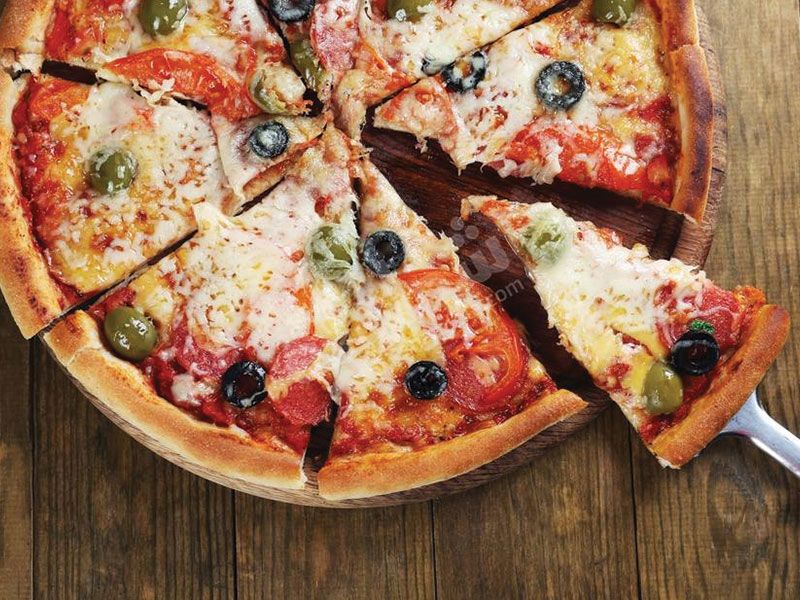 Small Hot Dog Pizza
