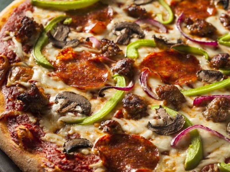 Italian Alexandrian Sausage Pizza