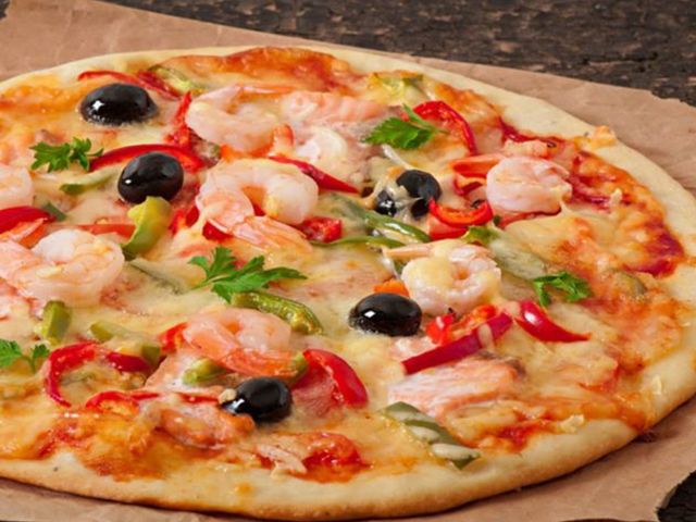 Shrimps Pizza