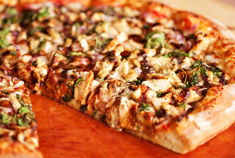 Oriental Chicken Pizza