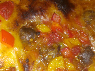 Sausage Oriental Pizza