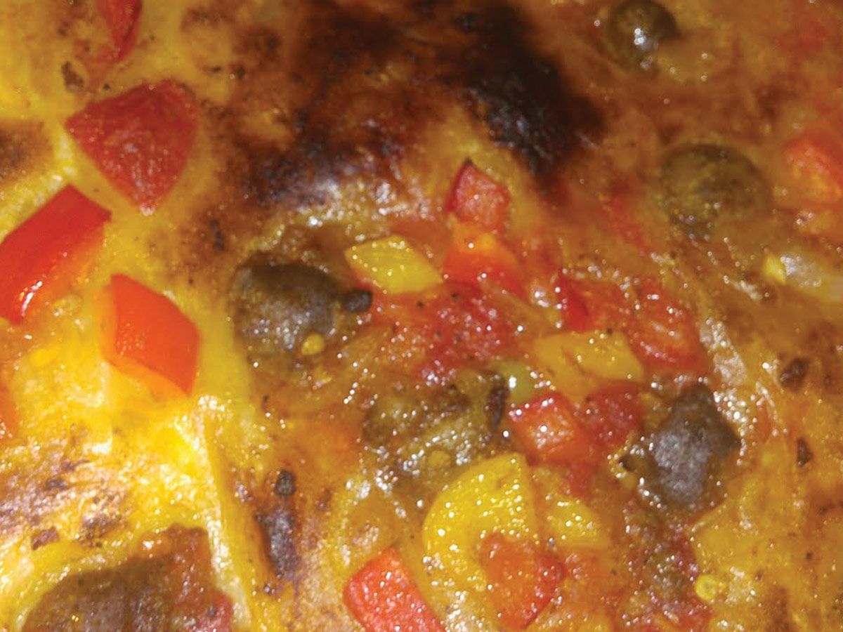 Sausage Eastern Pizza
