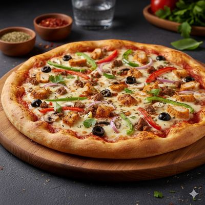 Chicken Oriental Pizza