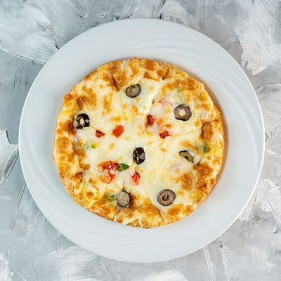 only Vegetable pizza