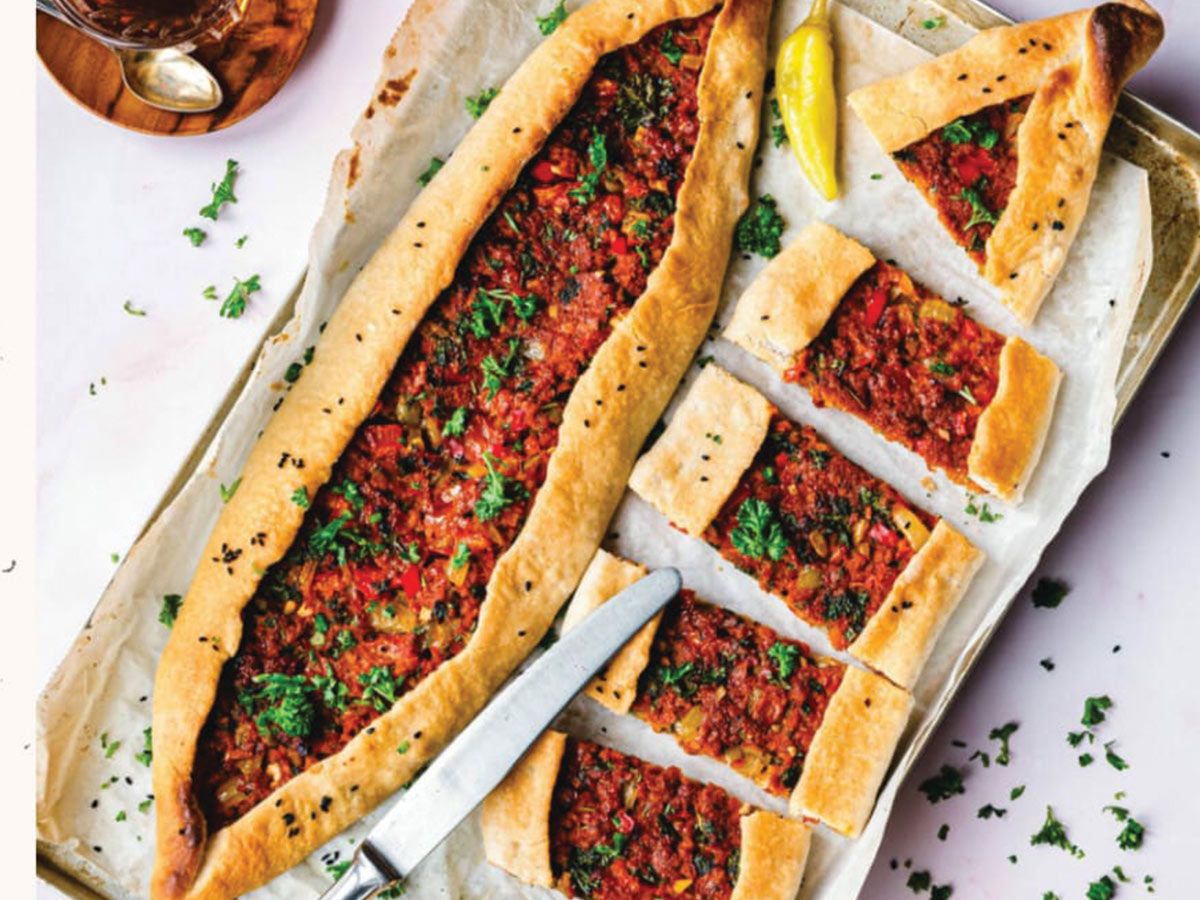 Pide With Sausage