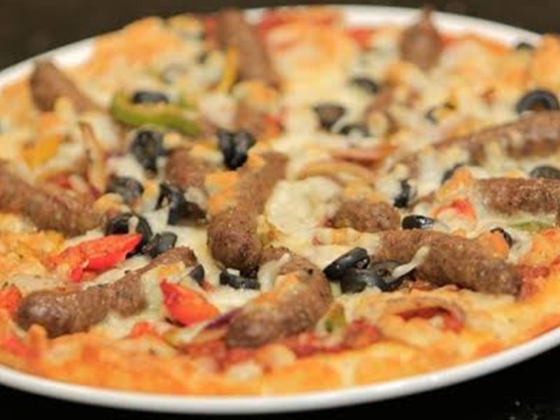 Oriental Sausage Italian Pizza